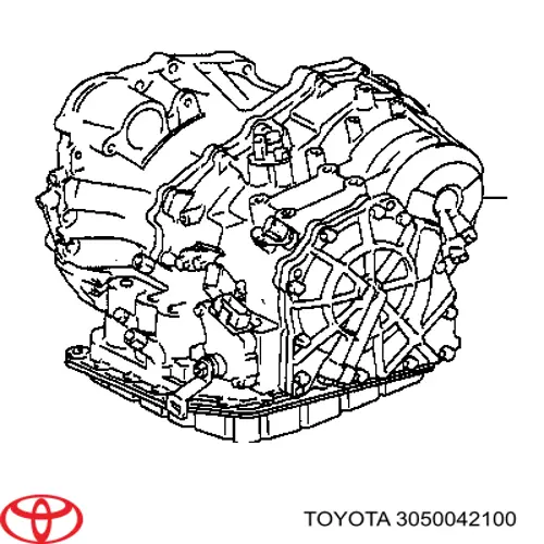 АКПП в зборі (автоматична коробка передач) Toyota RAV4 2 (XA2) (Тойота Рав4)