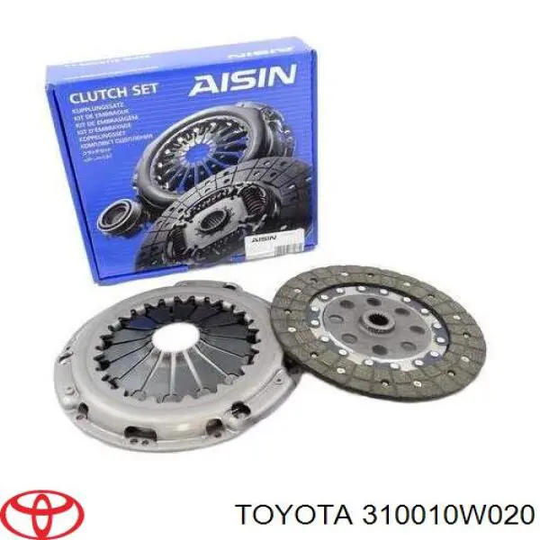 310010W020 Toyota Зчеплення в зборі