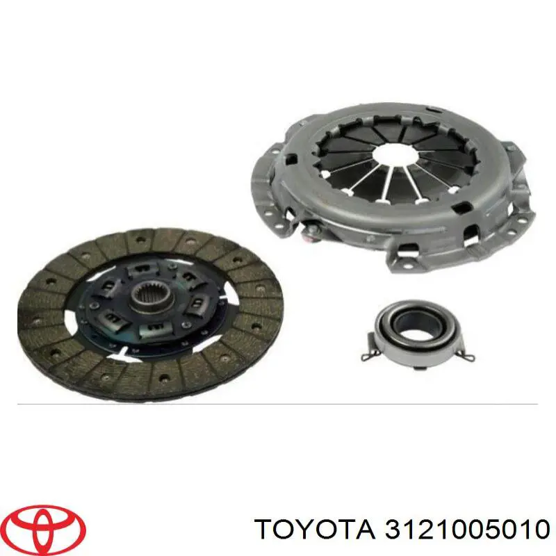 Пелюстковий кошик зчеплення Toyota 3121005010 ціна, від 32.94 USD