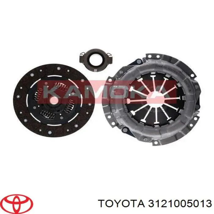 Пелюстковий кошик зчеплення Toyota 3121005013 ціна, від 38.41 USD