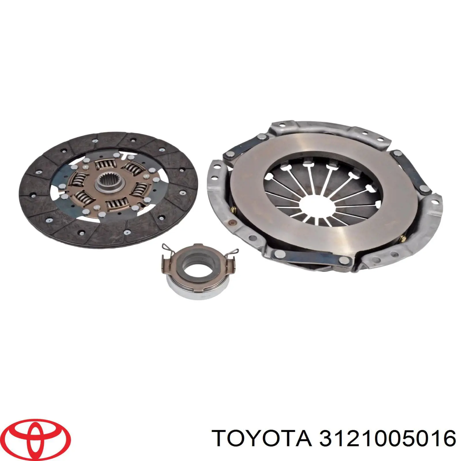 Пелюстковий кошик зчеплення Toyota 3121005016 ціна, від 32.94 USD