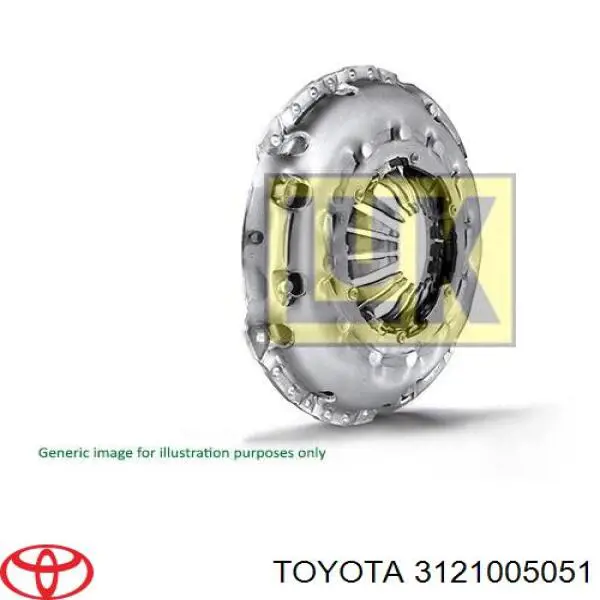 Купити 3121005051 Toyota Корзина зчеплення