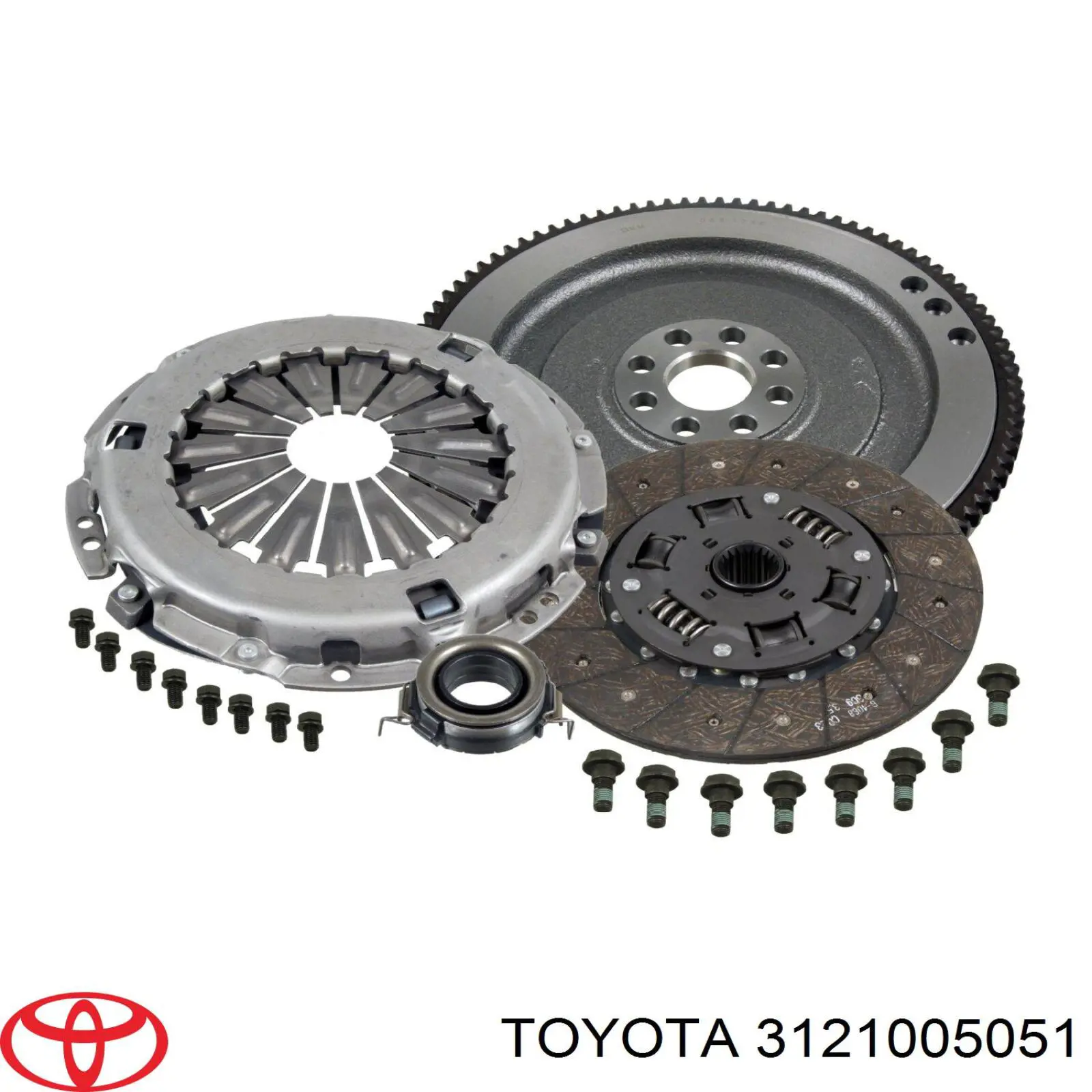 Пелюстковий кошик зчеплення Toyota 3121005051 ціна, від 48.59 USD