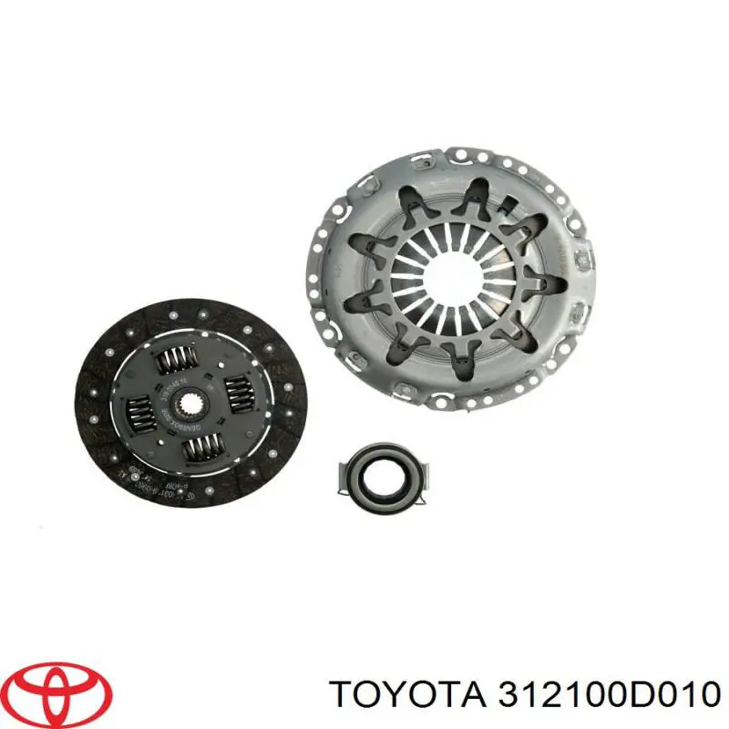 Пелюстковий кошик зчеплення Toyota 312100D010 ціна, від 33.45 USD