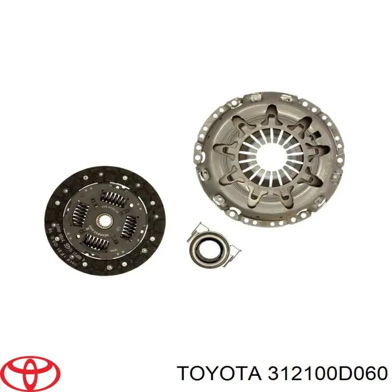 Корзина диска зчеплення Toyota 312100D060