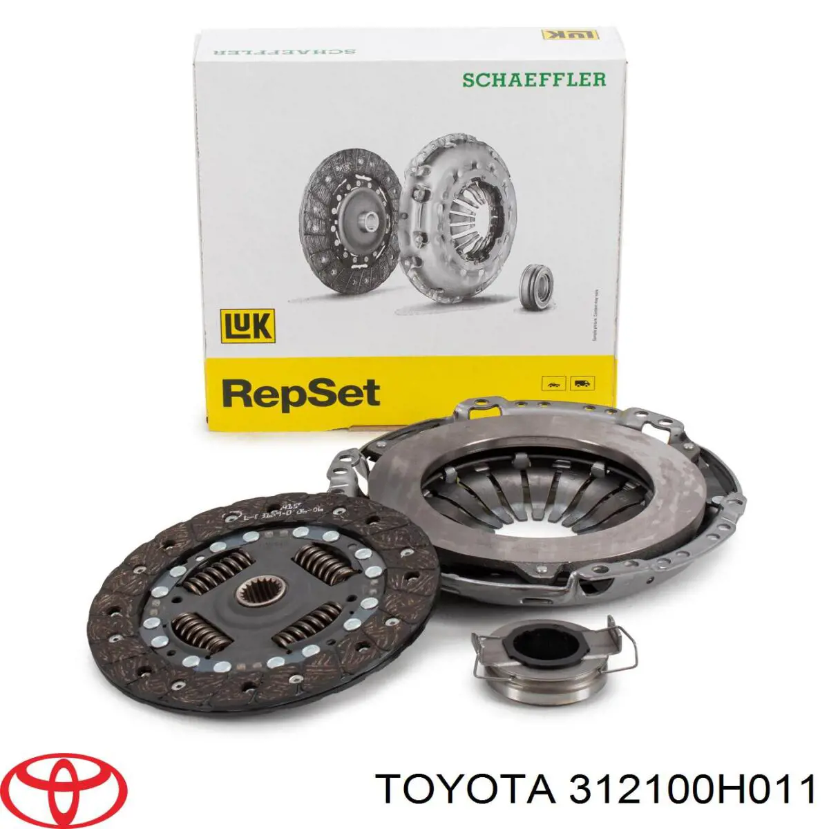 Зчеплення Toyota 312100H011 ціна, від 119.40 USD