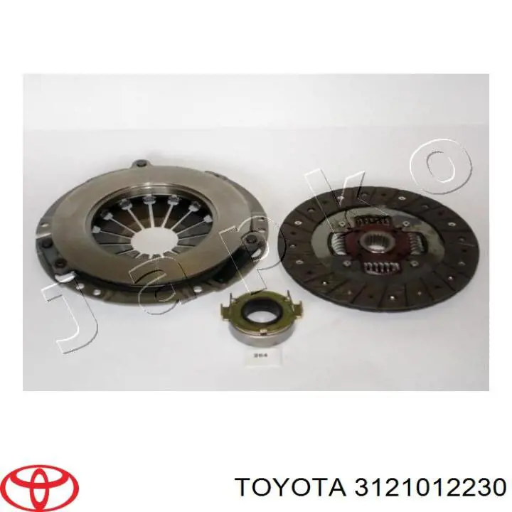 Пелюстковий кошик зчеплення Toyota 3121012230 ціна, від 159.31 USD