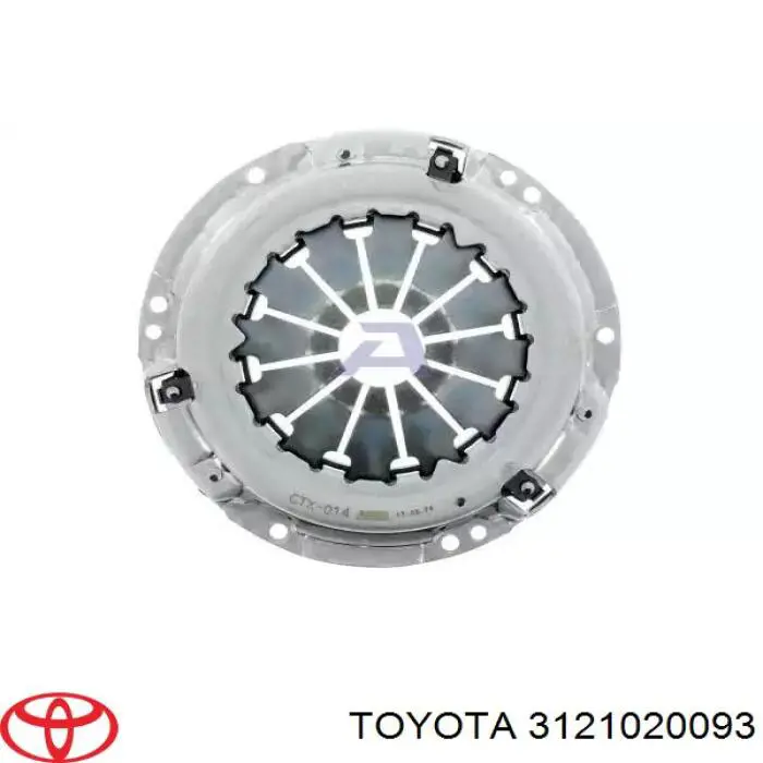 Пелюстковий кошик зчеплення Toyota 3121020093 ціна, від 34.75 USD