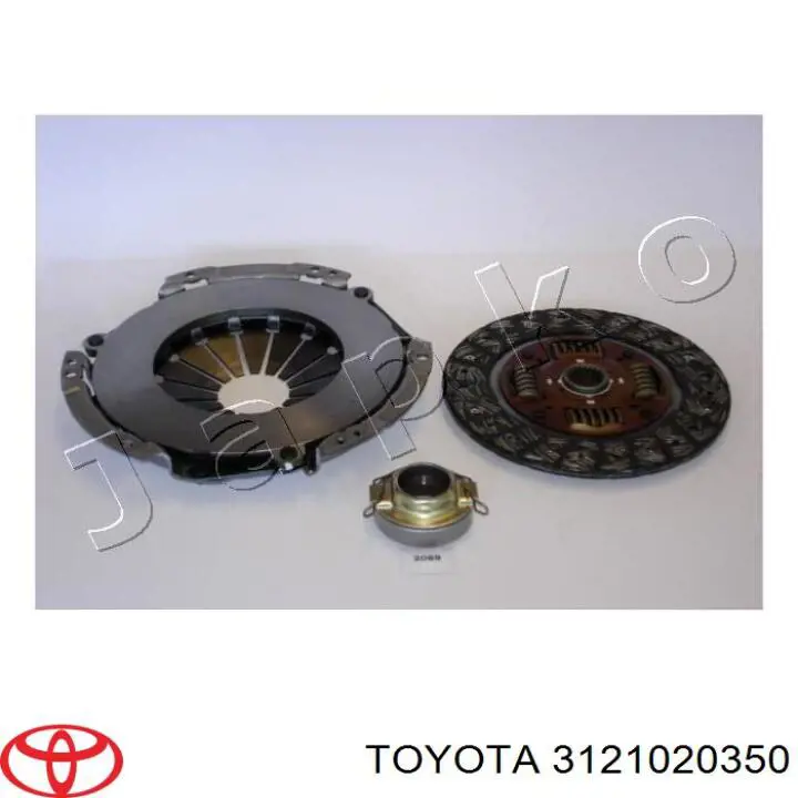 3121020350 Toyota Натискний диск зчеплення