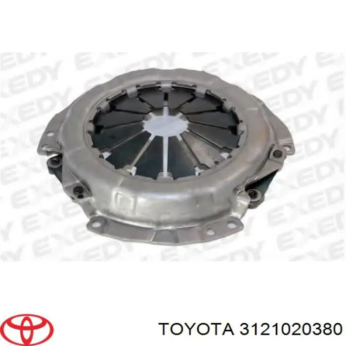 Пелюстковий кошик зчеплення Toyota 3121020380 ціна, від 56.85 USD