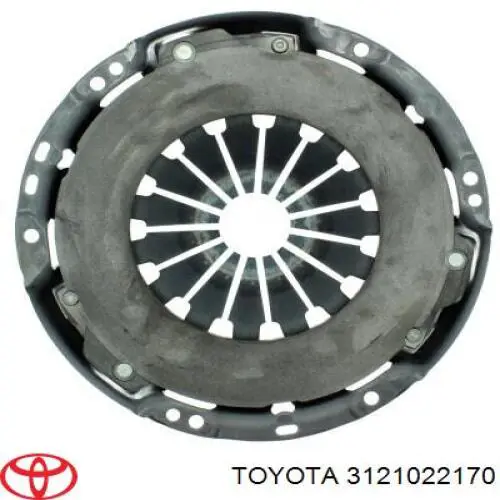 Пелюстковий кошик зчеплення Toyota 3121022170 ціна, від 19.16 USD