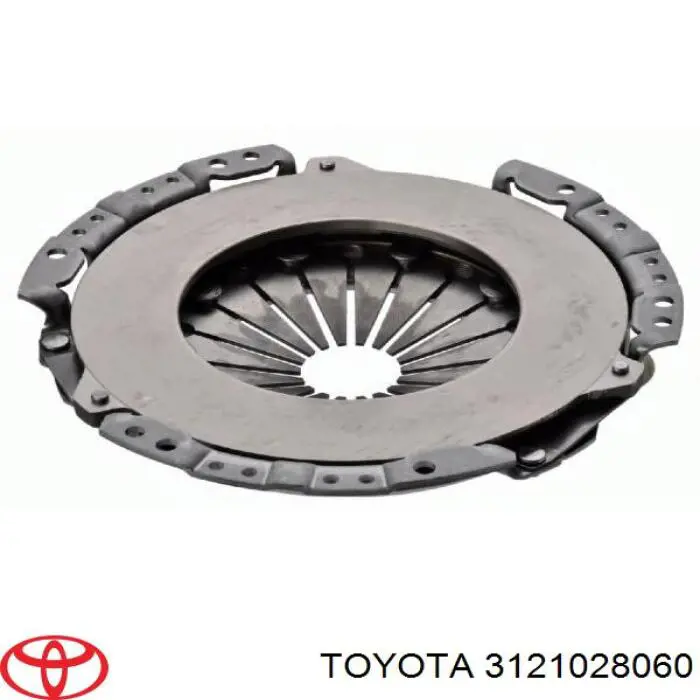Коpзина сцепления на Toyota Avensis Verso 