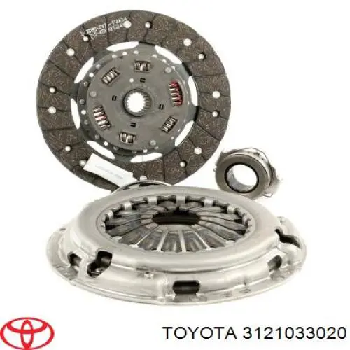 3121020210 Toyota Натискний диск зчеплення