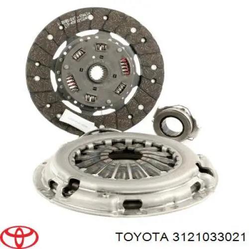 Пелюстковий кошик зчеплення Toyota 3121033021 ціна, від 117.24 USD