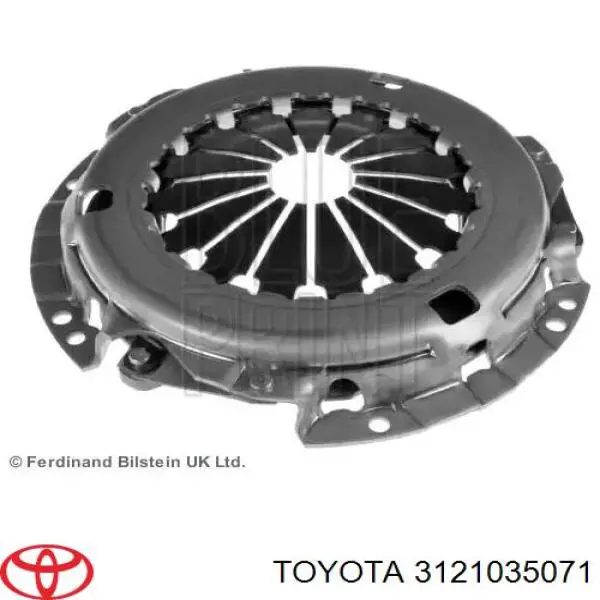 Пелюстковий кошик зчеплення Toyota 3121035071 ціна, від 46.75 USD