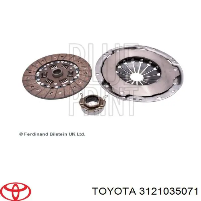Купити 3121035071 Toyota Корзина зчеплення