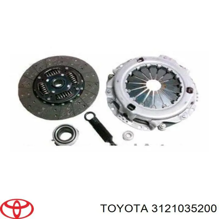 Пелюстковий кошик зчеплення Toyota 3121035200 ціна, від 87.08 USD