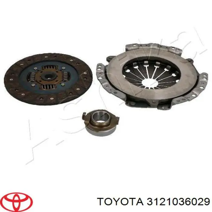 Пелюстковий кошик зчеплення Toyota 3121036029 ціна, від 373.07 USD