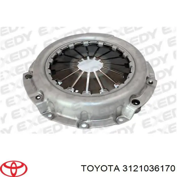 Пелюстковий кошик зчеплення Toyota 3121036170 ціна, від 134.89 USD