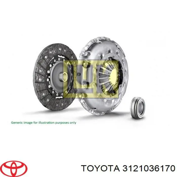 Купити 3121036170 Toyota Корзина зчеплення