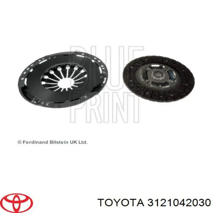 Корзина зчеплення 3121042030 Toyota