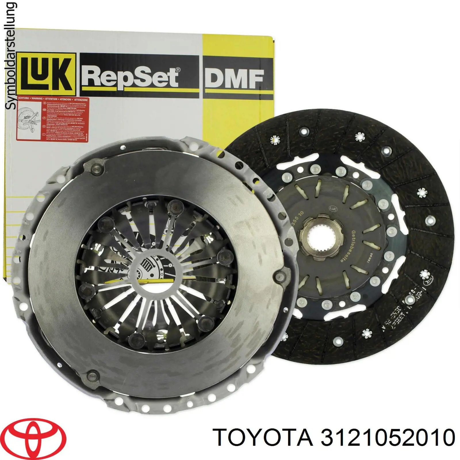3121052010 Toyota Натискний диск зчеплення