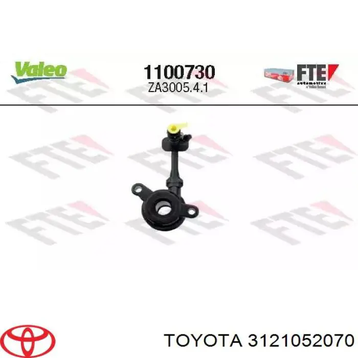 Корзина зчеплення 3121052071 Toyota