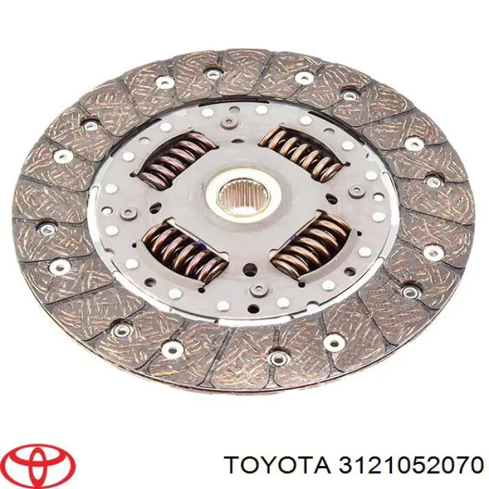 3121052071 Toyota Натискний диск зчеплення