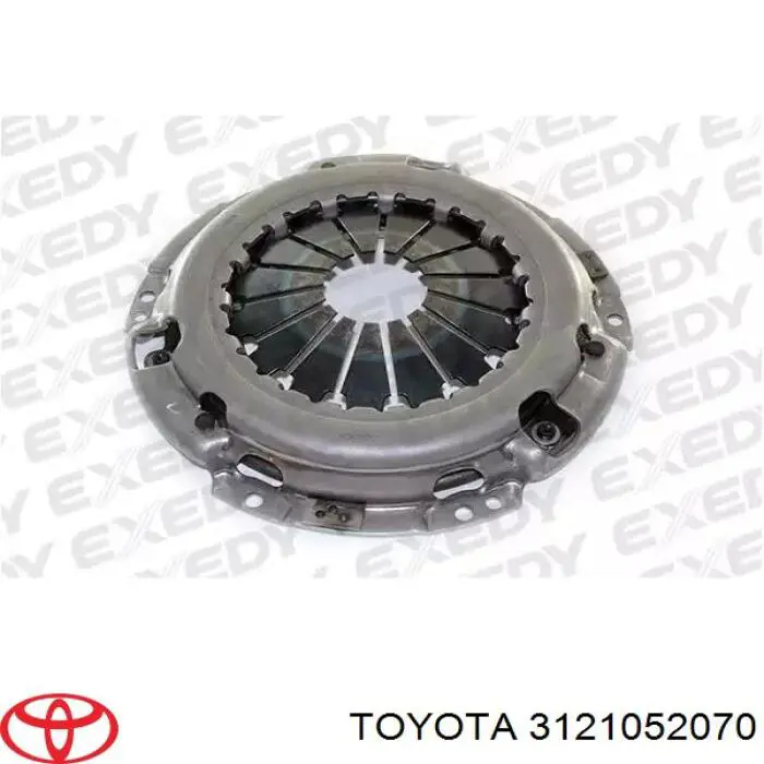 Пелюстковий кошик зчеплення Toyota 3121052071 ціна, від 41.36 USD