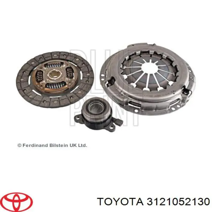 Нажимной диск сцепления на Toyota Auris UKP 