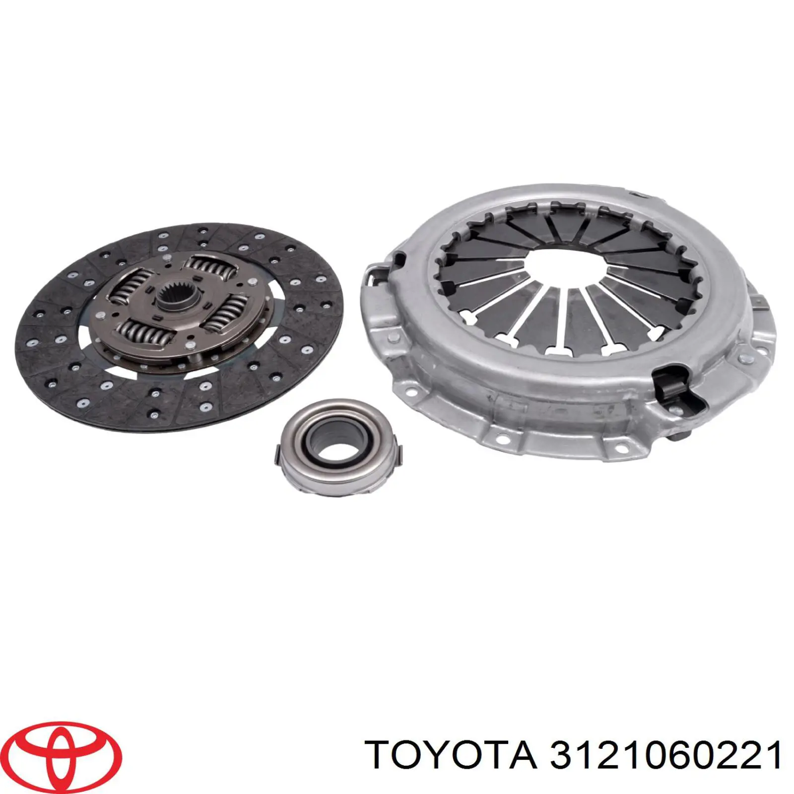 Пелюстковий кошик зчеплення Toyota 3121060221 ціна, від 78.82 USD