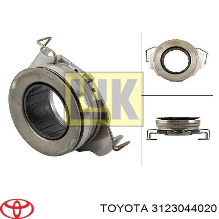 Купити 3123044020 Toyota Підшипник включення зчеплення