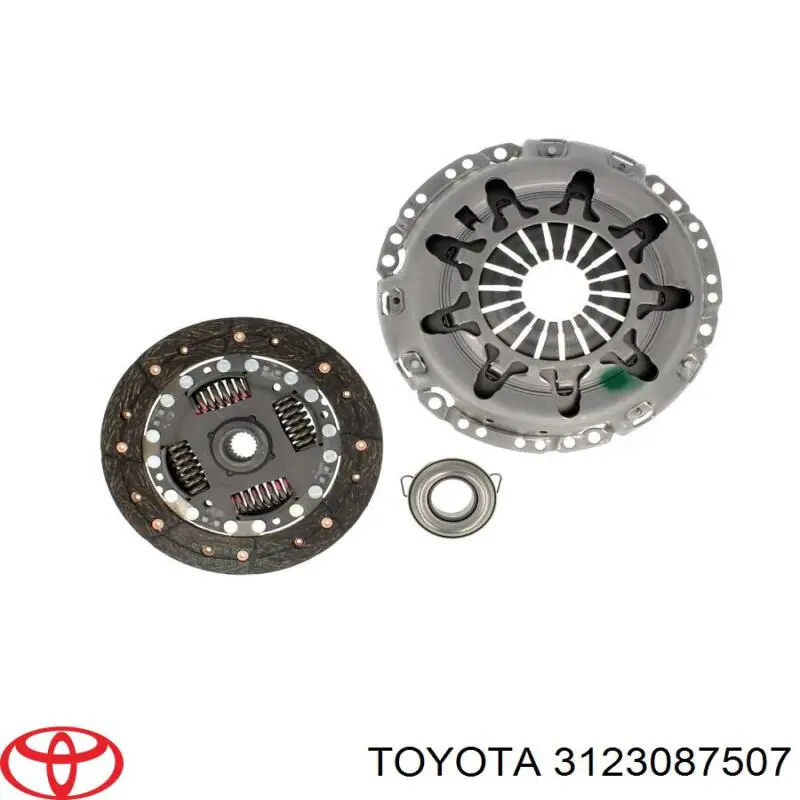 3123087507 Toyota Підшипник ковзання зчеплення