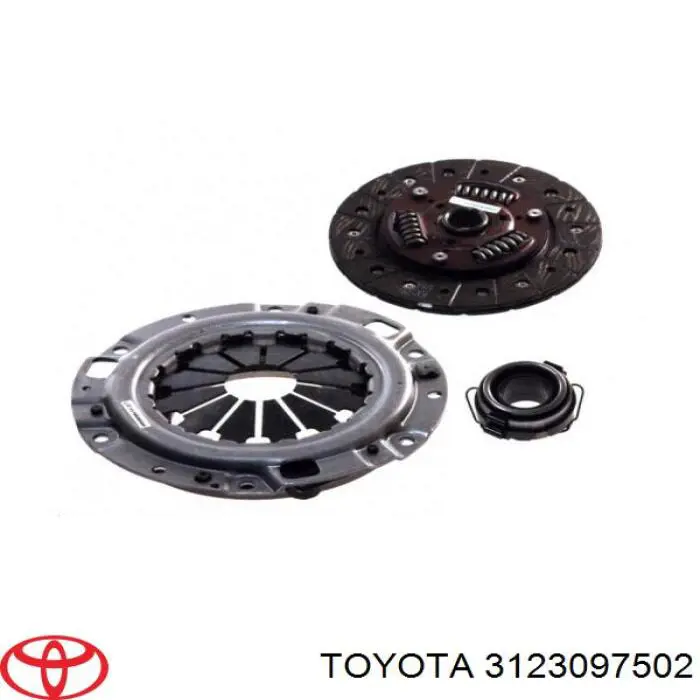 Вижимний підшипник Toyota 3123097502 ціна, від 10.57 USD