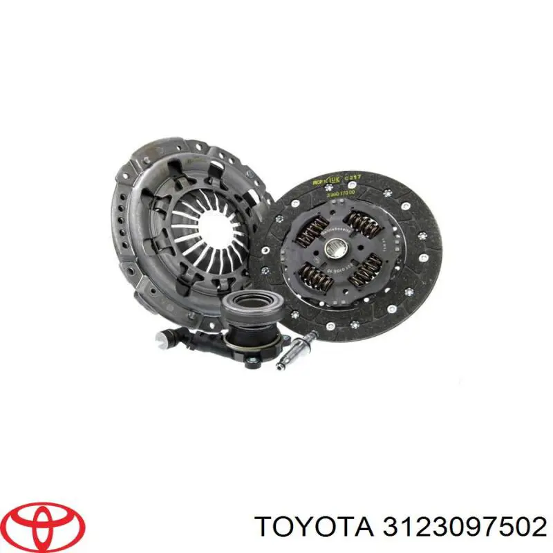 Вижимний підшипник 3123097502 Toyota