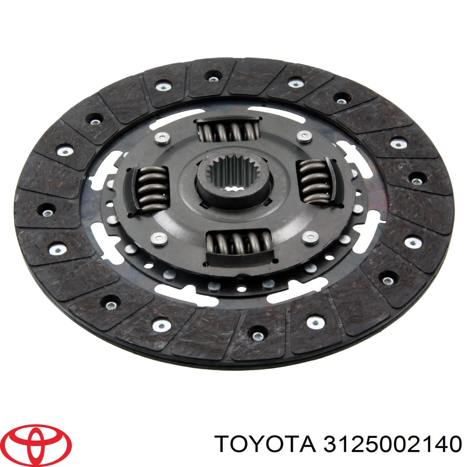 3125002140 Toyota диск зчеплення