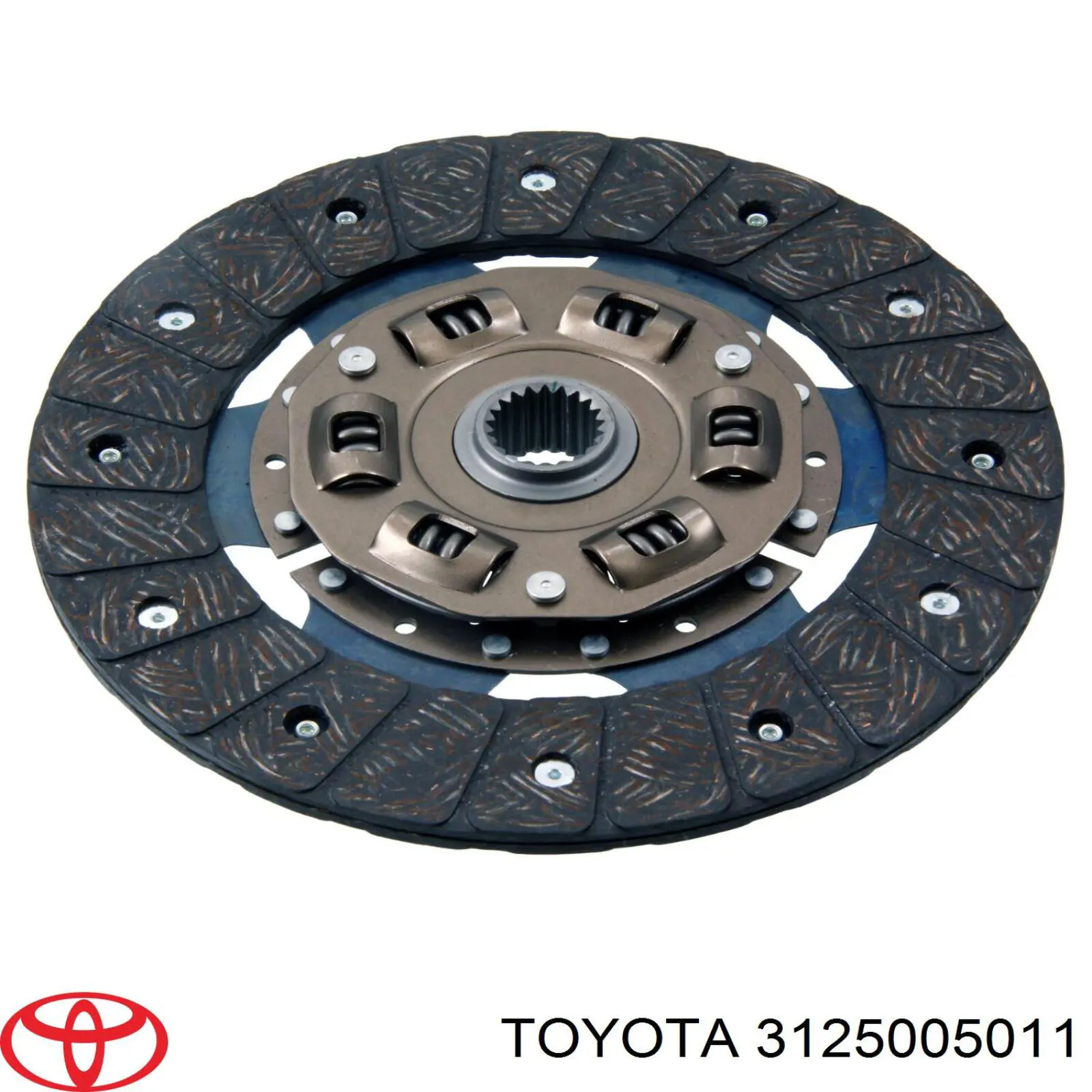 3125005011 Toyota диск зчеплення