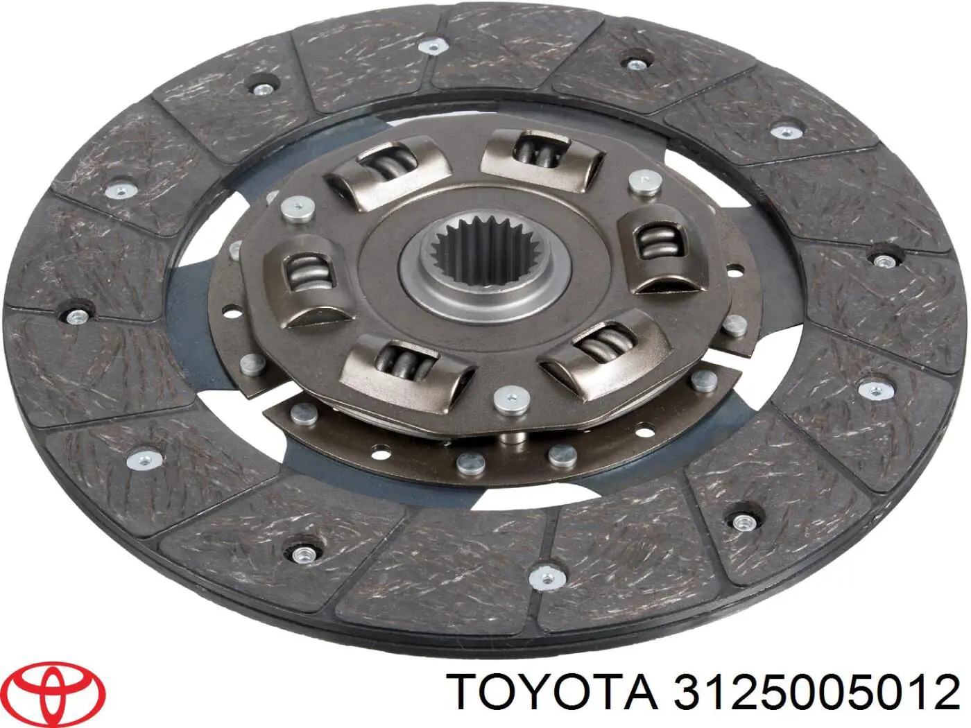 3125005012 Toyota диск зчеплення