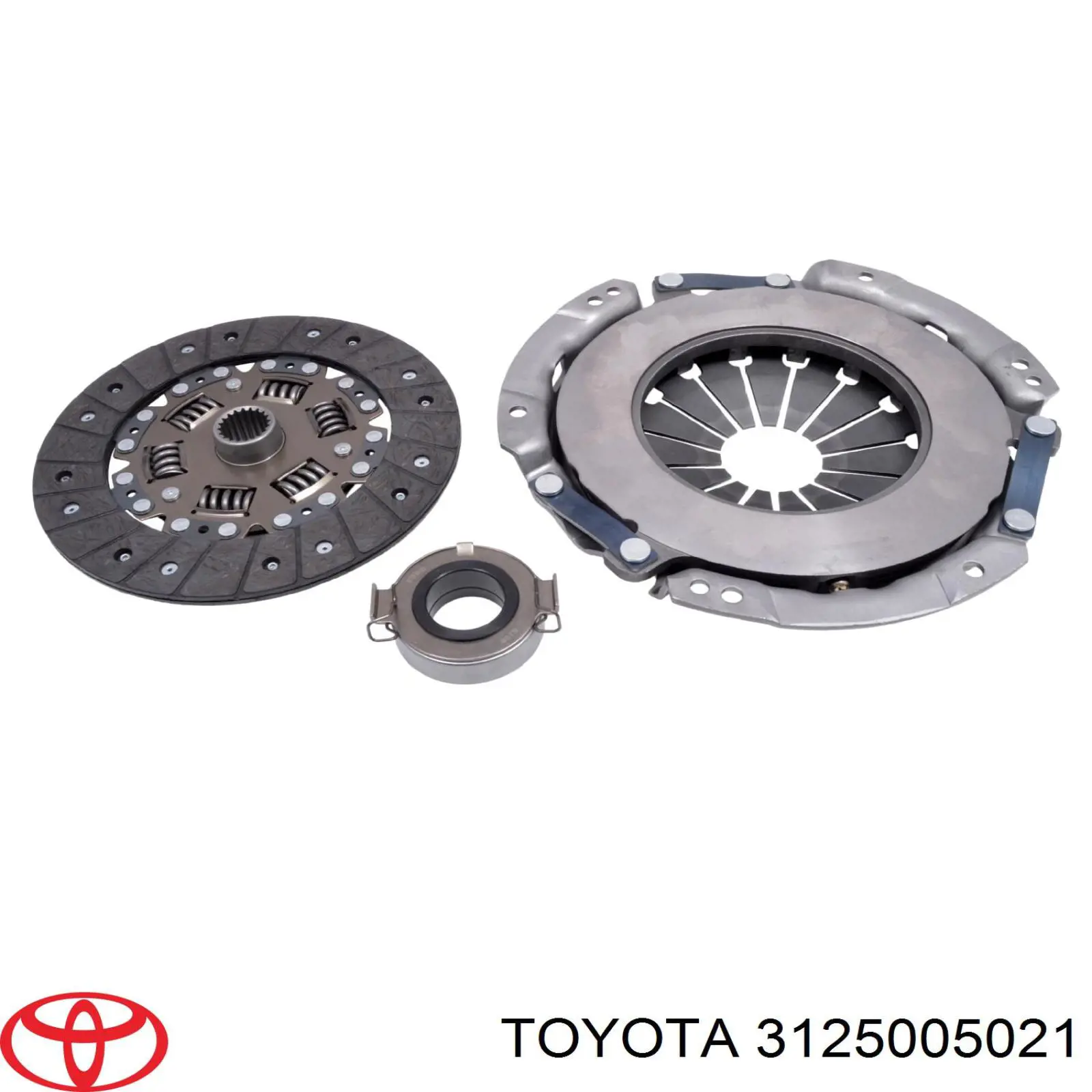 Зчеплення Toyota 3125005021 ціна, від 35.79 USD
