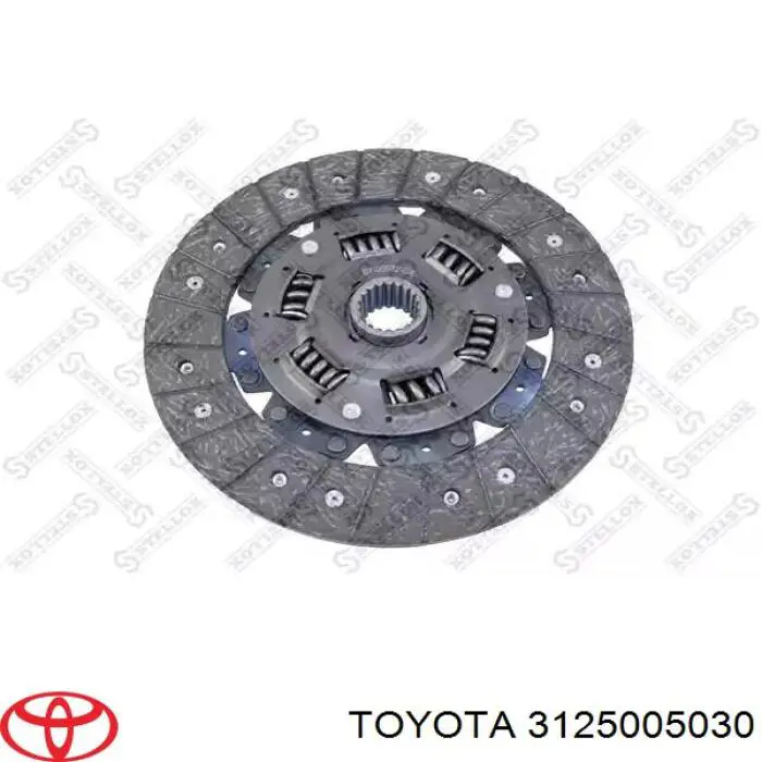 3125005030 Toyota диск зчеплення