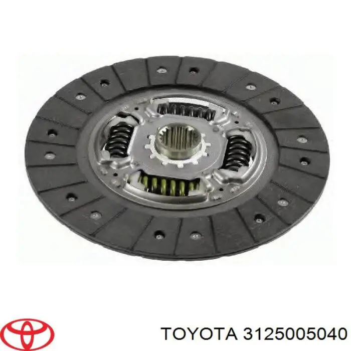 3125005040 Toyota диск зчеплення