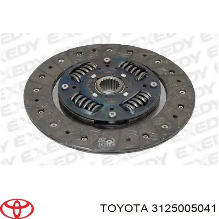 Купити 3125005041 Toyota Диск зчеплення