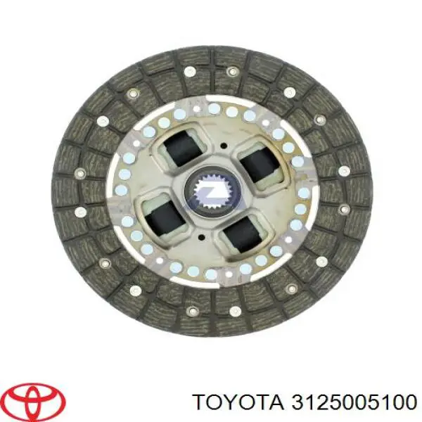Зчеплення Toyota 3125005100 ціна, від 27.60 USD