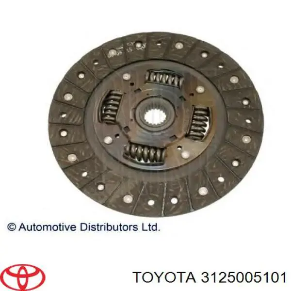 3125005101 Toyota диск зчеплення
