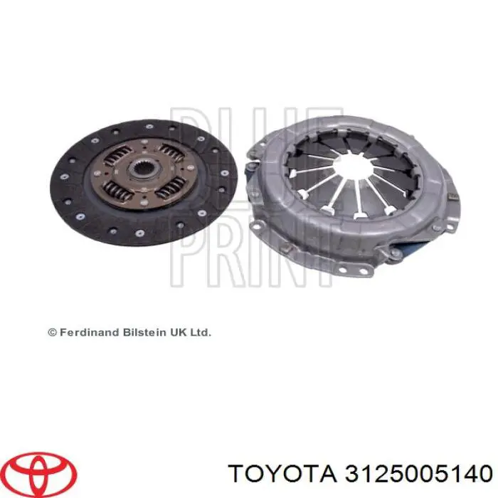 Купити 3125005140 Toyota Диск зчеплення