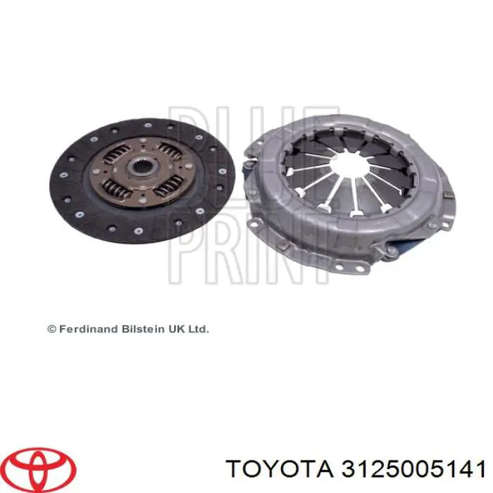 3125005141 Toyota Диск зчеплення