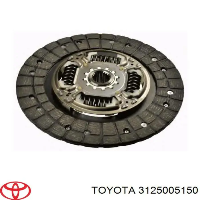 Зчеплення Toyota 3125052250 ціна, від 36.34 USD