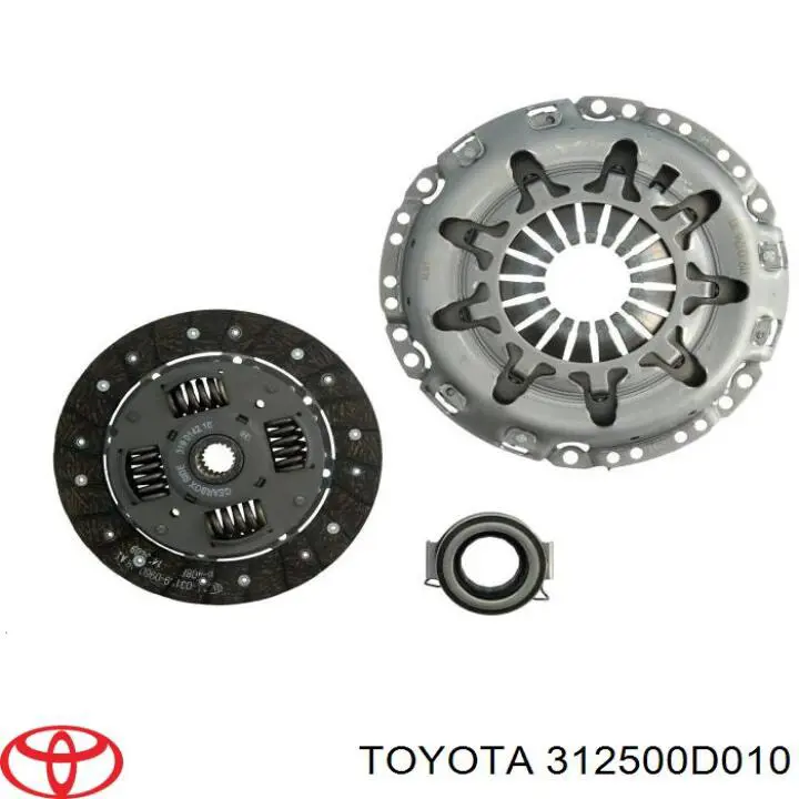 Зчеплення Toyota 312500D010 ціна, від 28.66 USD