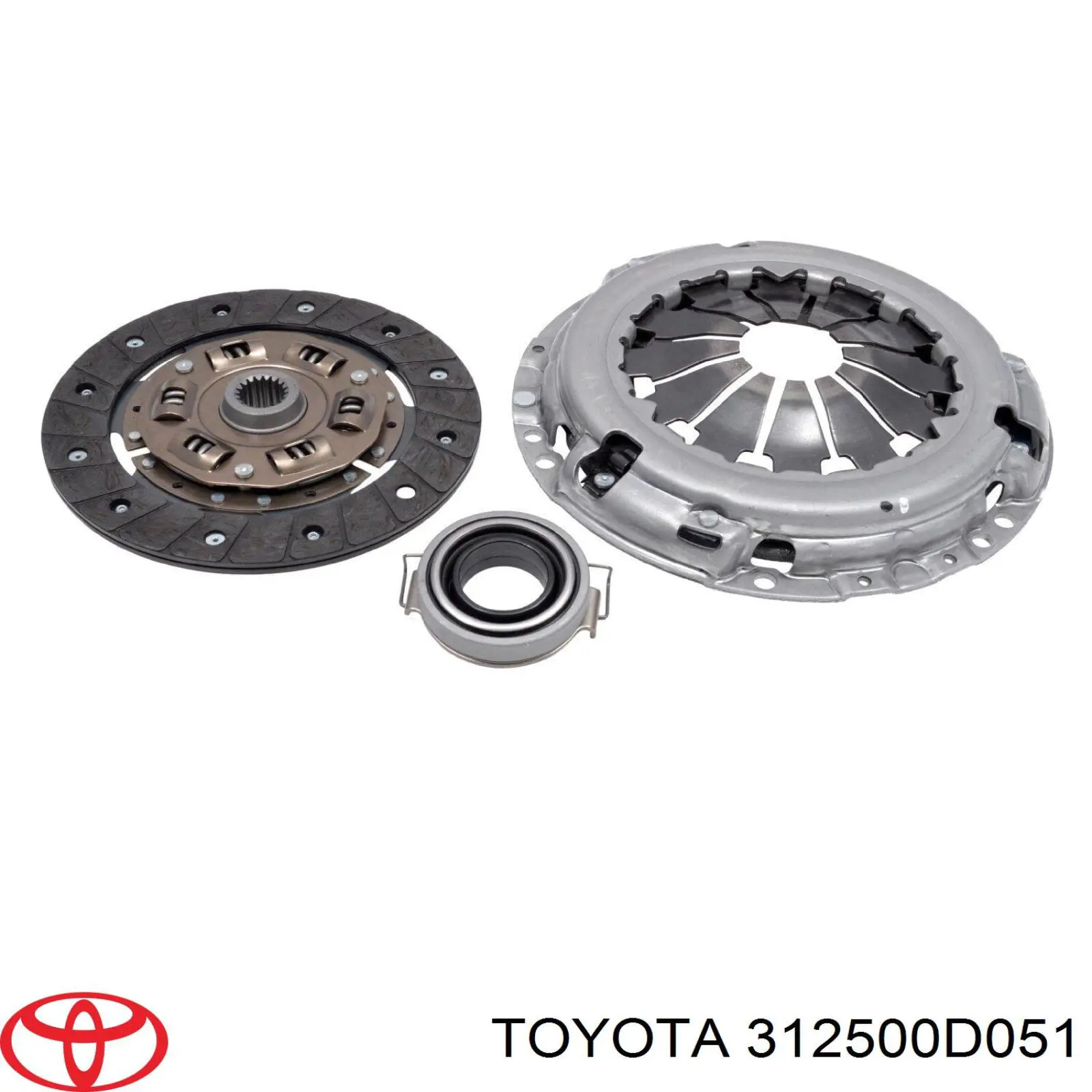 Диск зчеплення 312500D051 Toyota