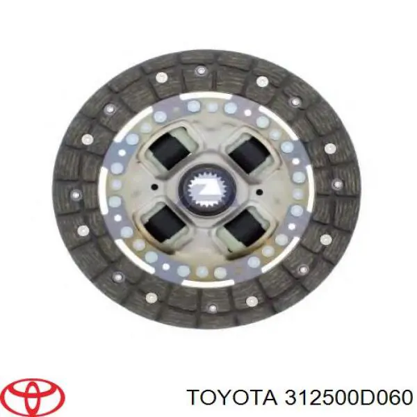 Диск зчеплення 312500D060 Toyota